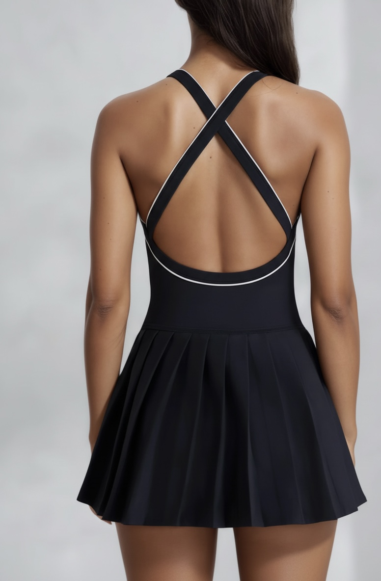 Robe Sport Dos Croisé Femme MY FIT – Image 2