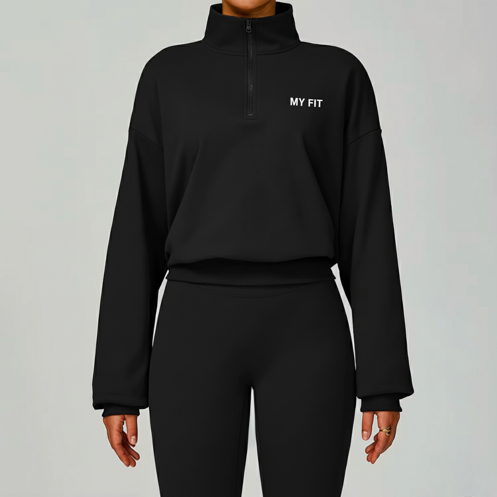 Sweat Col Zippé Sportswear MY FIT
