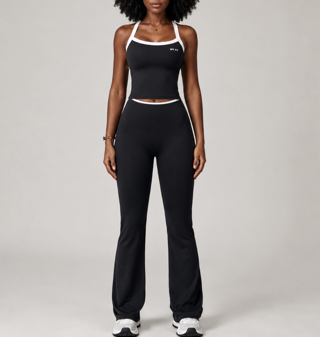 Ensemble Yoga Bleu Ciel Femme MY FIT – Image 4
