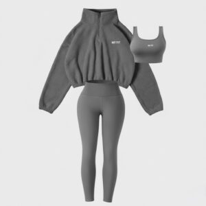 Ensemble Sport Femme 3 Pièces Polaire